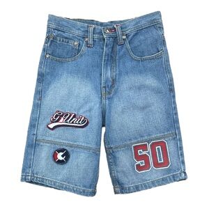 G-Unit Boy’s Graphic Casual Summer Blue Denim Jean Shorts